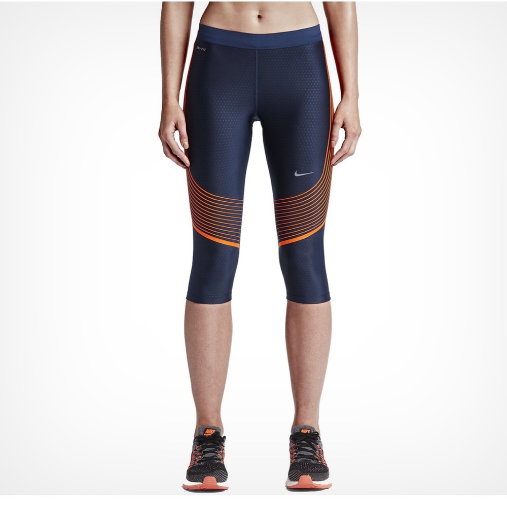 NWT NIKE DRI-FIT POWER SPEED RUNNING CAPRIS M